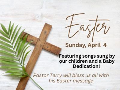 Easter service features children in song, baby&nbsp;dedication