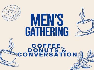 Men’s Gathering at 9 a.m. May&nbsp;6